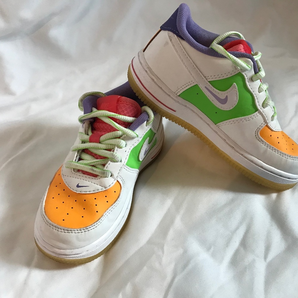 Nike Air Force 1 LV8 Fruit colors Kids Shoes